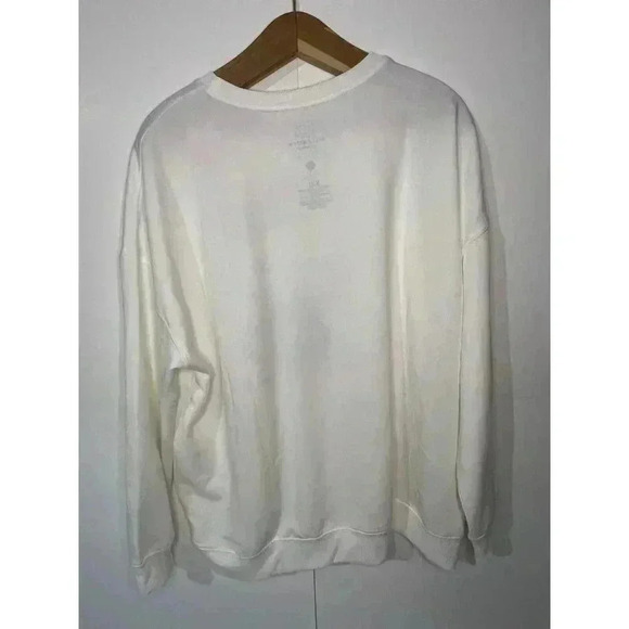 Hello Kitty Hybrid Apparel Women's Size 2XL White Sweatshirt Sanrio Soft NWT - Picture 5 of 7
